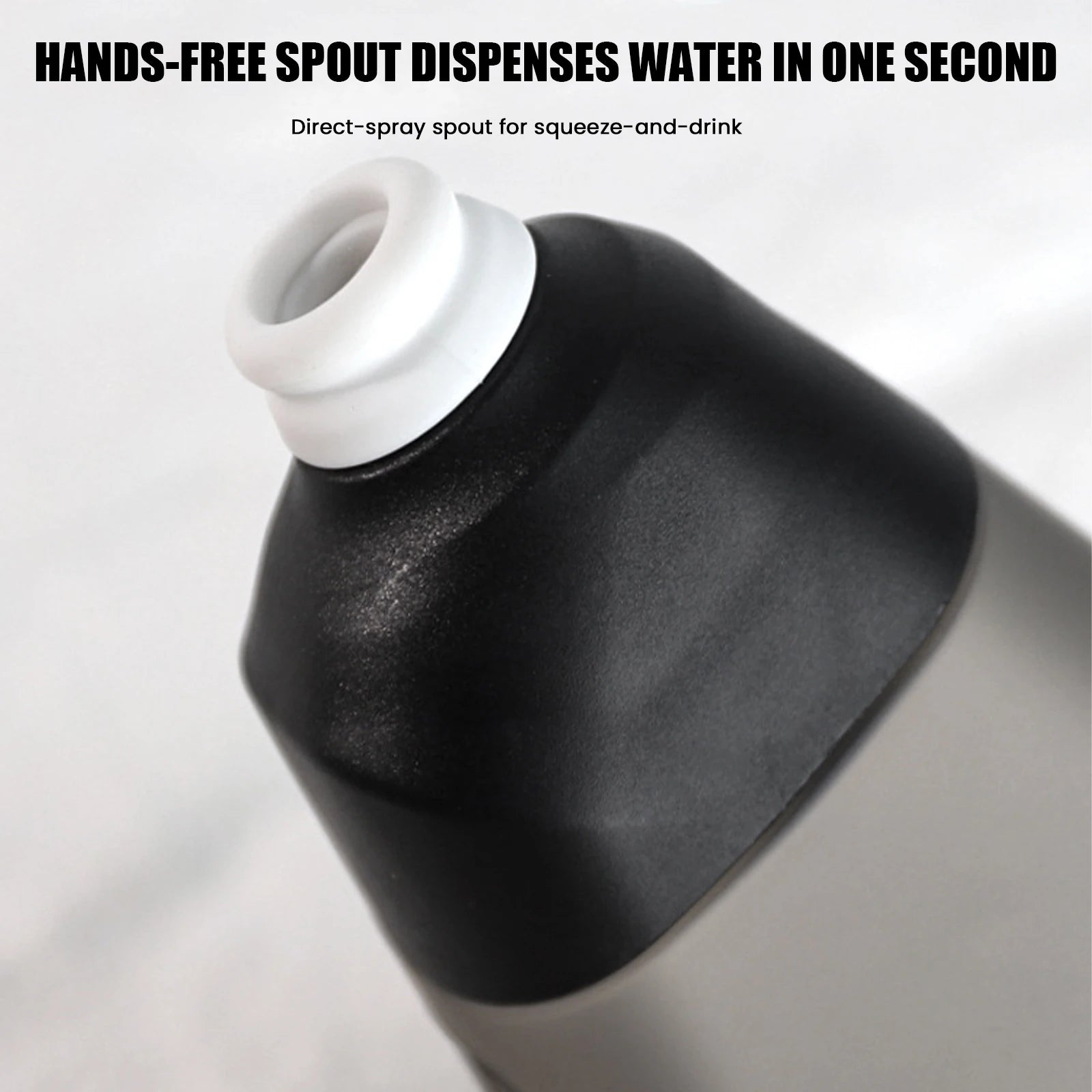 Bicycle Aerodynamic Water Bottle Bracket Set – 600ml Food‑Grade PP5 Soft Squeeze Bottle with Direct Jet Spout for Road Bike & MTB Sports