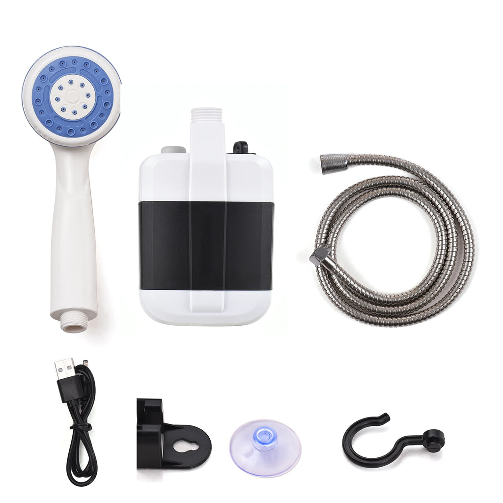 USB Rechargeable Electric Shower Pump