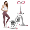 Stair Stepper with Resistance Full Body Vertical Climber for Home Workouts with Adjustable Handlebar and Compact Stable Frame