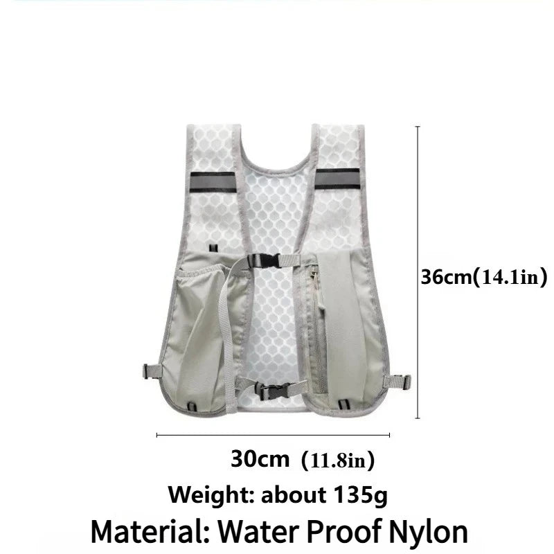 Lightweight Hiking/Running/Biking Vest With Phone Storage Pocket