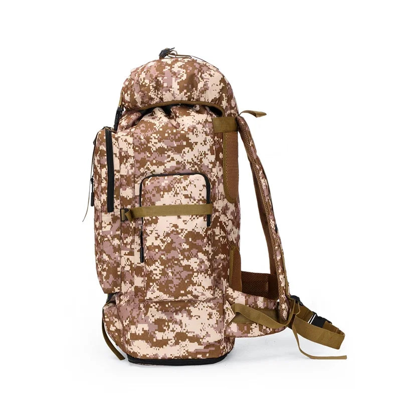Large 80L 100L Mountaineering Backpack for Hiking Camping Travel and Tactical Outdoor Use
