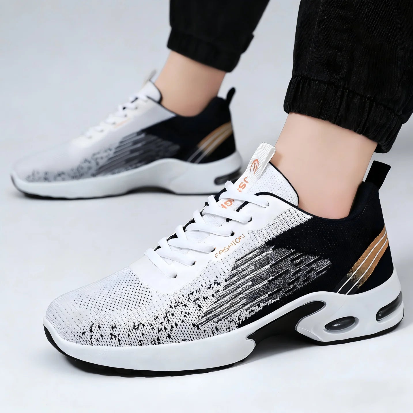 Men's Running Shoes with Breathable Mesh
