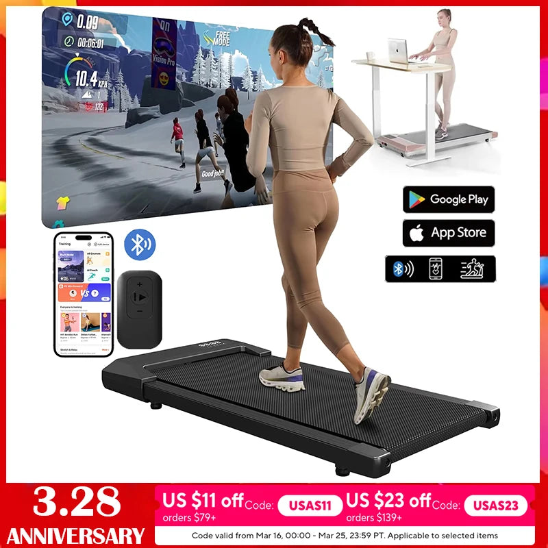 Walking Pad with LCD Digital Data Display