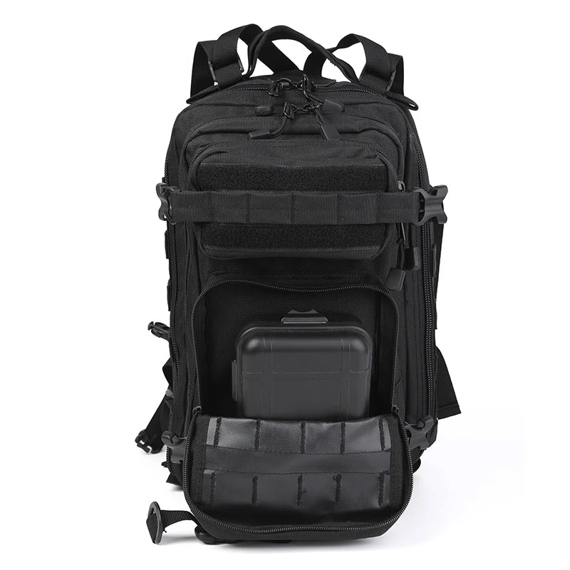 30L Men’s Backpack, 1000D Nylon Waterproof Outdoor Tactical Pack for Camping and Hunting