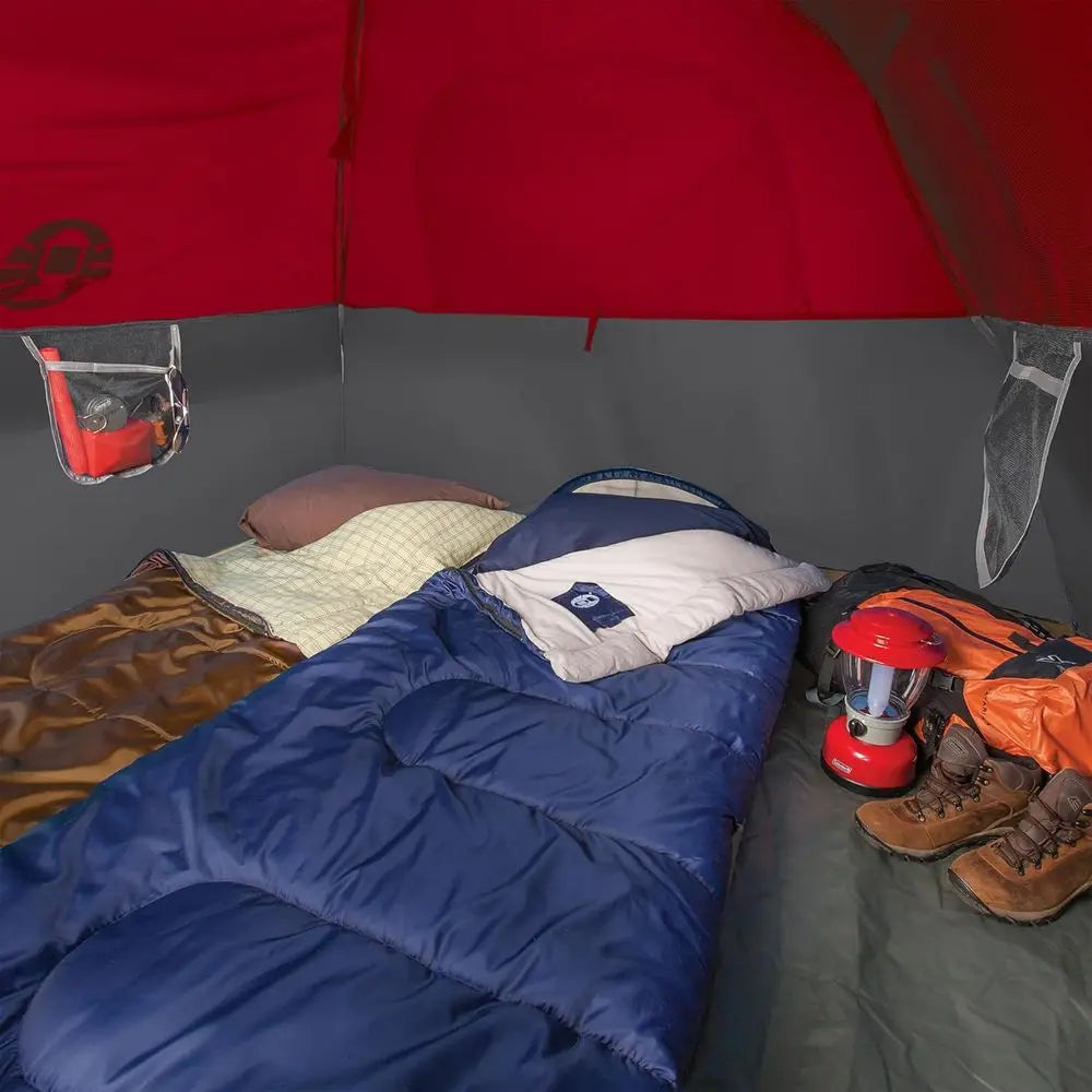 Adult 20°/30° Cool‑Weather Sleeping Bag with No‑Snag Zipper and Washable Cover, Ideal for Camping, Travel, and Outdoor Use