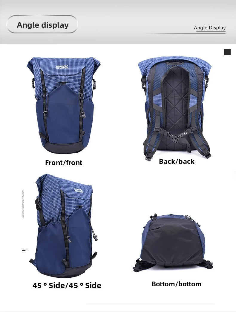 25L Dalima Cut‑Proof Hiking Backpack Lightweight Foldable Leisure Outdoor Storage Bag Cross‑Border
