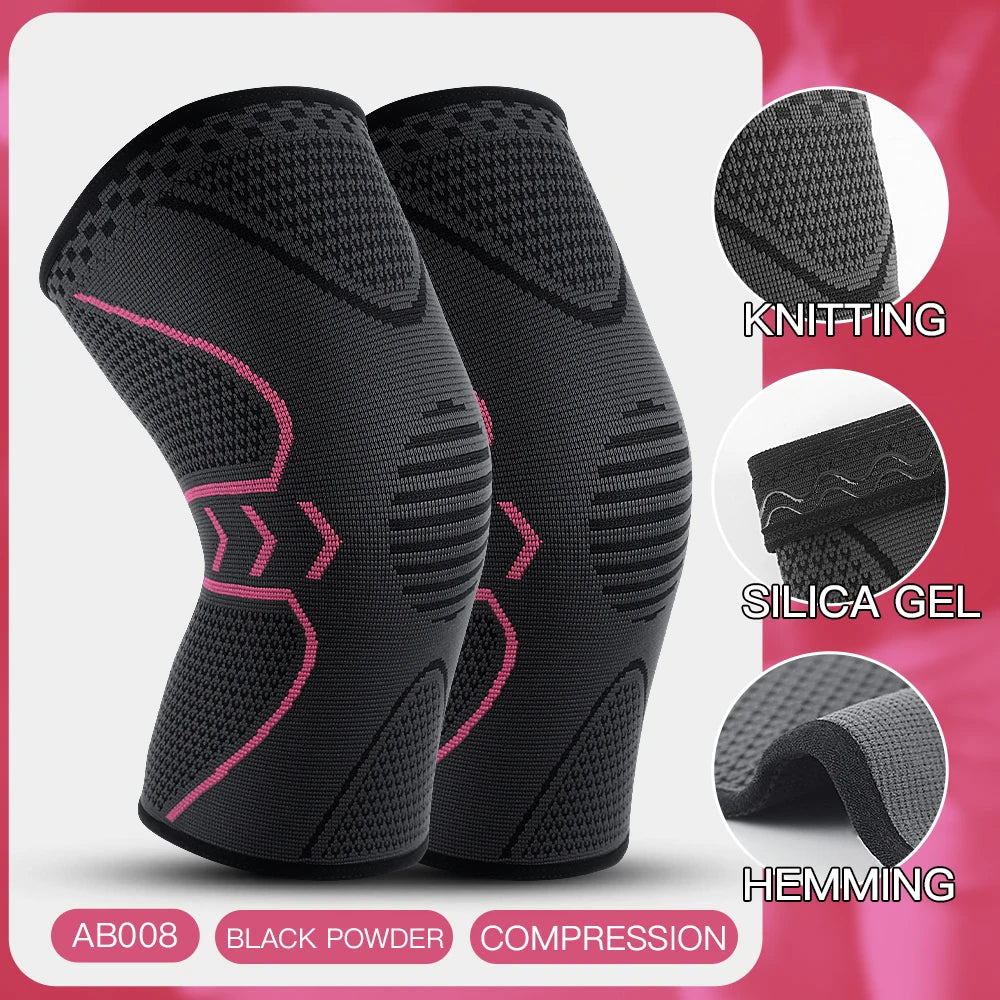 Adjustable Compression Knee Support – Patella Tendon Strap & Anti‑Slip Silicone Brace for Arthritis, Joint Pain & Ligament Injury Relief