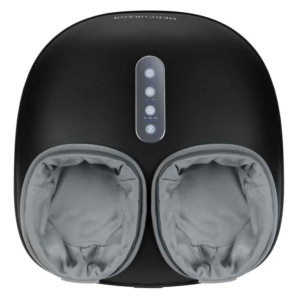 Shiatsu Foot Massager Machine with Heat, Roller Massage for Muscle Relaxation and Pain Relief, Electric Fully Wrapped Foot Massage