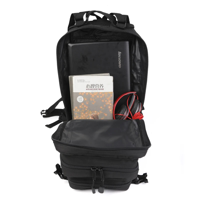 30L Men’s Backpack, 1000D Nylon Waterproof Outdoor Tactical Pack for Camping and Hunting