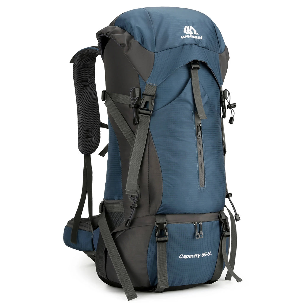 70L Hiking Backpack Camping Climbing Rucksack Travel Trekking Mountaineering Bag Outdoor Sports Waterproof Backpack