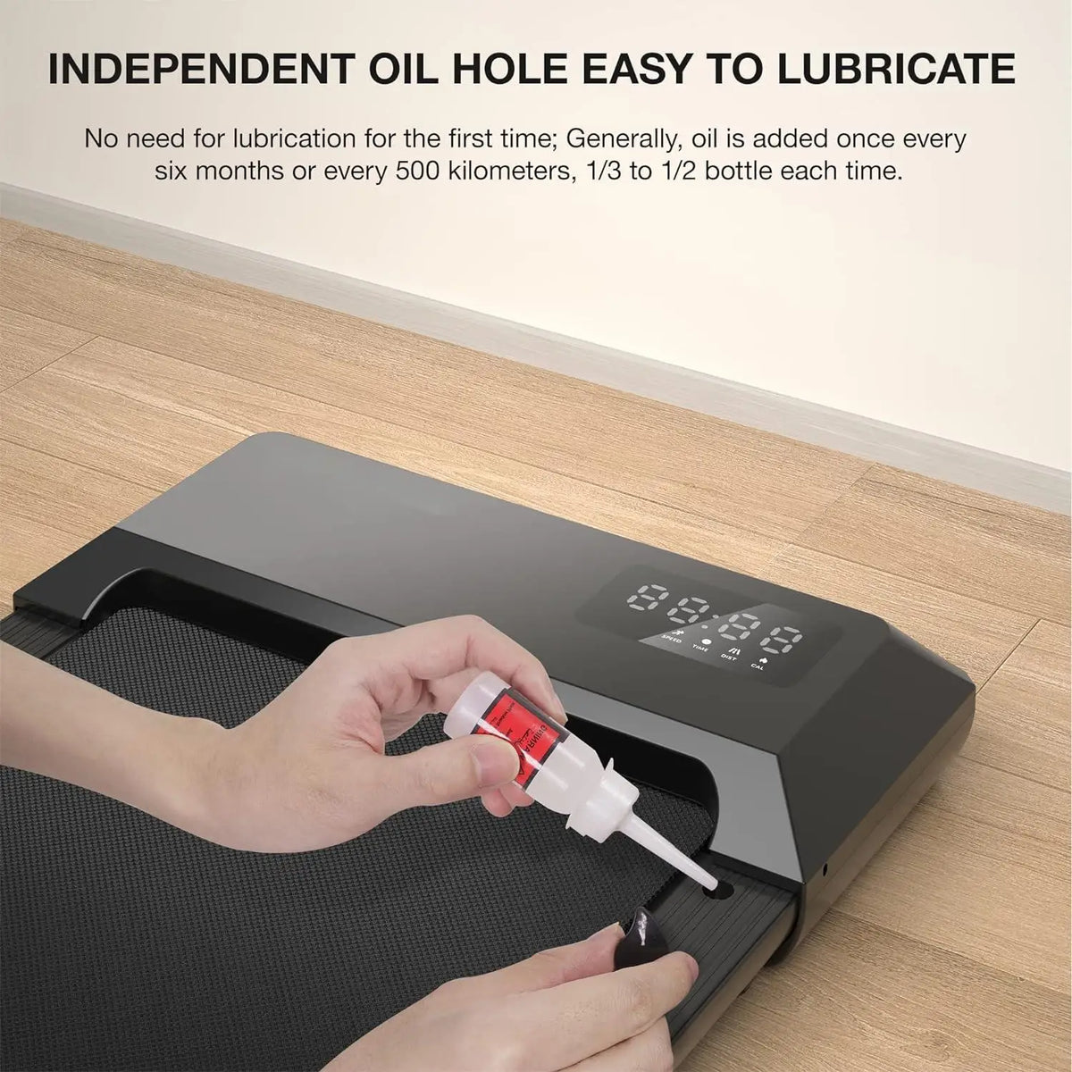 2 in 1 Home and Office Walking Treadmill 2.5 HP Mini Foldable Design with APP and Remote Control