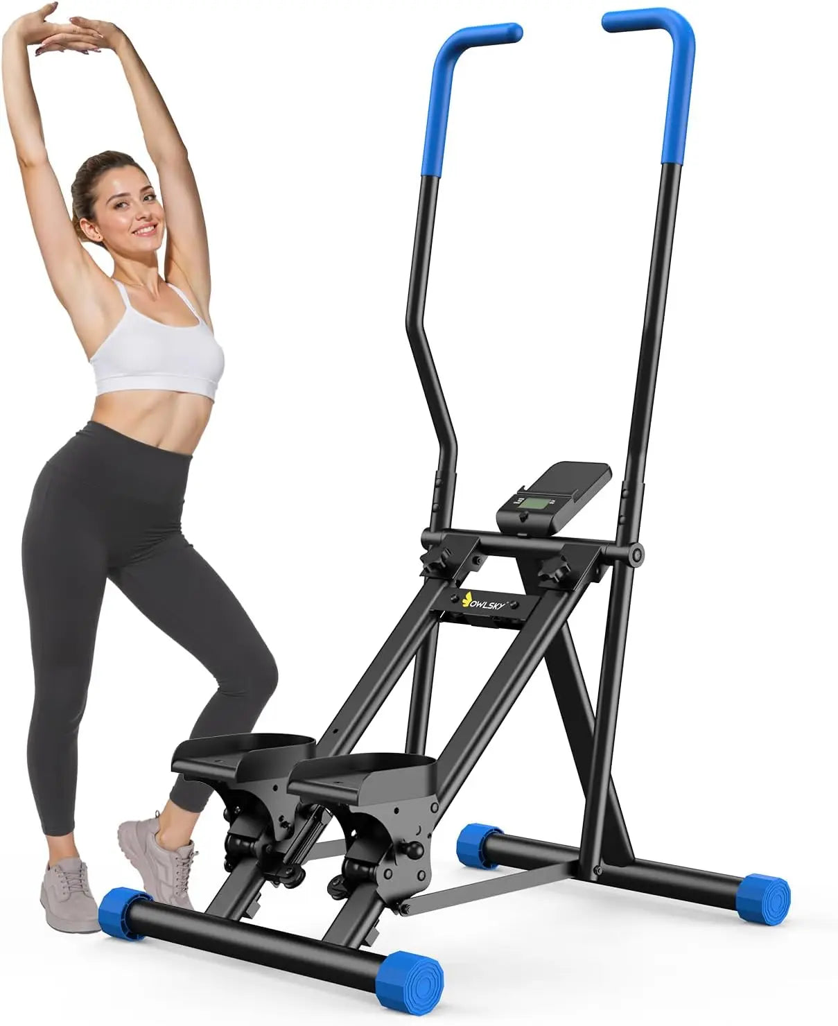 Stair Stepper Vertical Cardio Exercise Climber for Full Body Home Workout