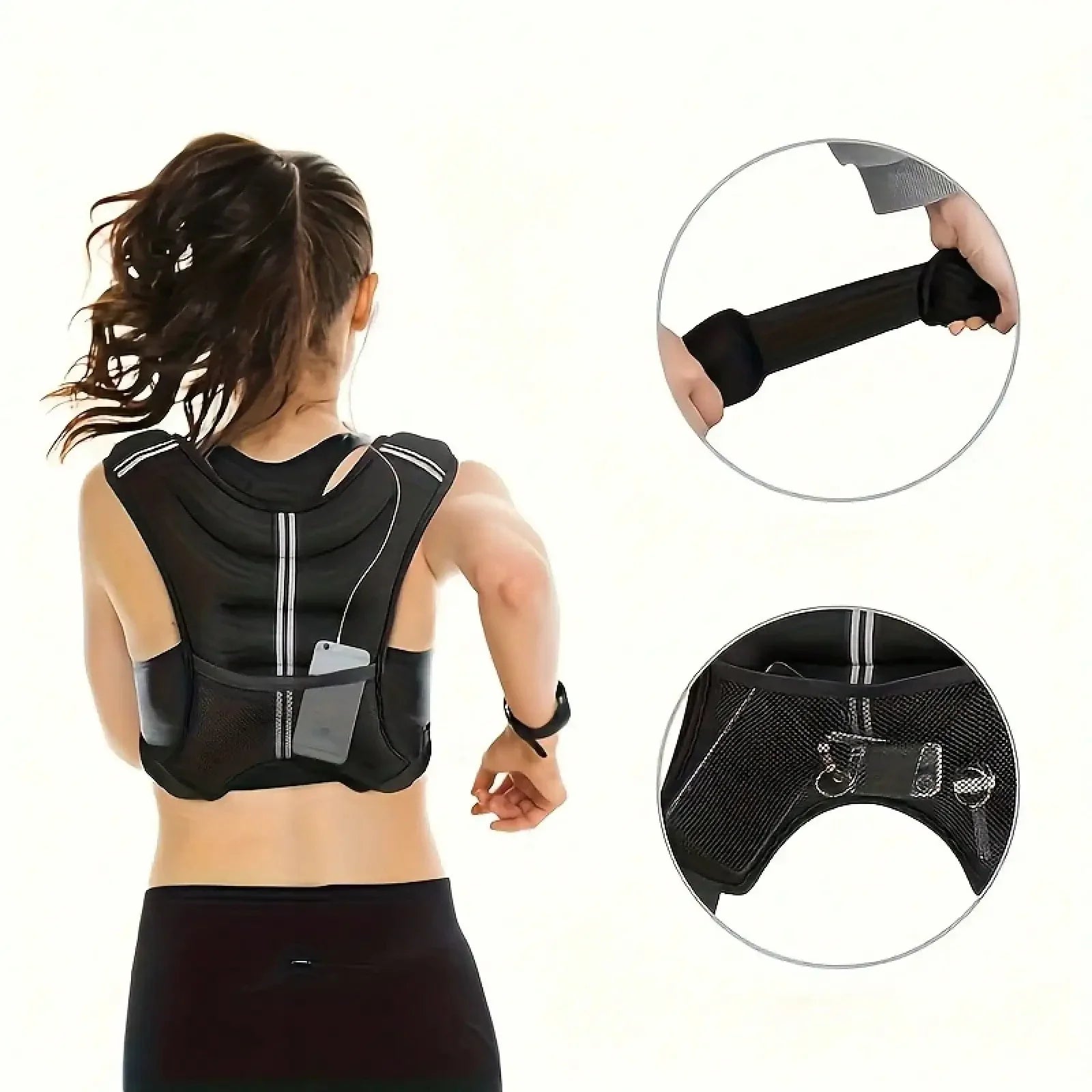 Cooling Breathable Weighted Vest for Men Women 5kg Load Design for Walking Fitness Daily Cardio Training