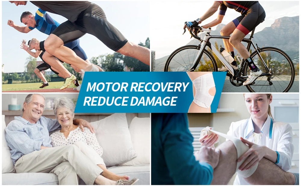 Adjustable Knee Brace with Side Stabilizers