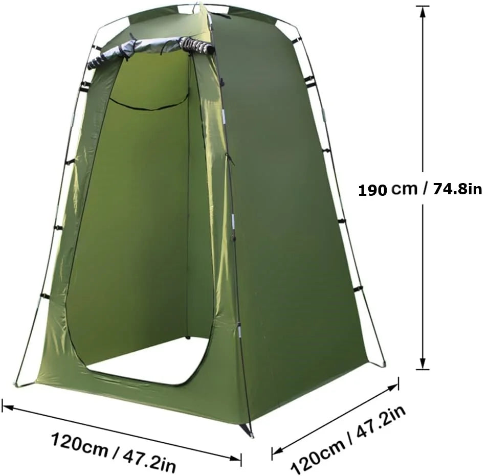 Portable Changing Room for Camping Shower Tent Biking Toilet Beach Quick Set Up Privacy Tent
