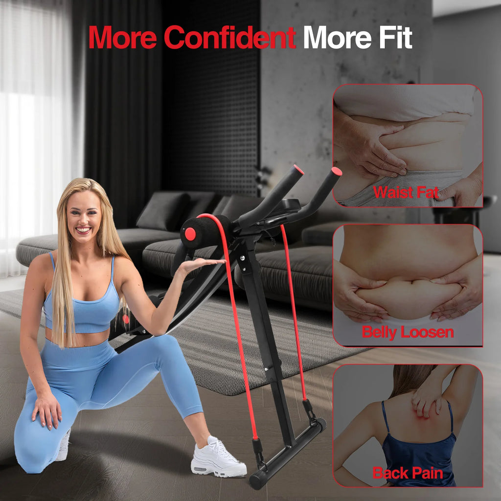 Foldable Core & Abdominal Trainer Fitness Equipment