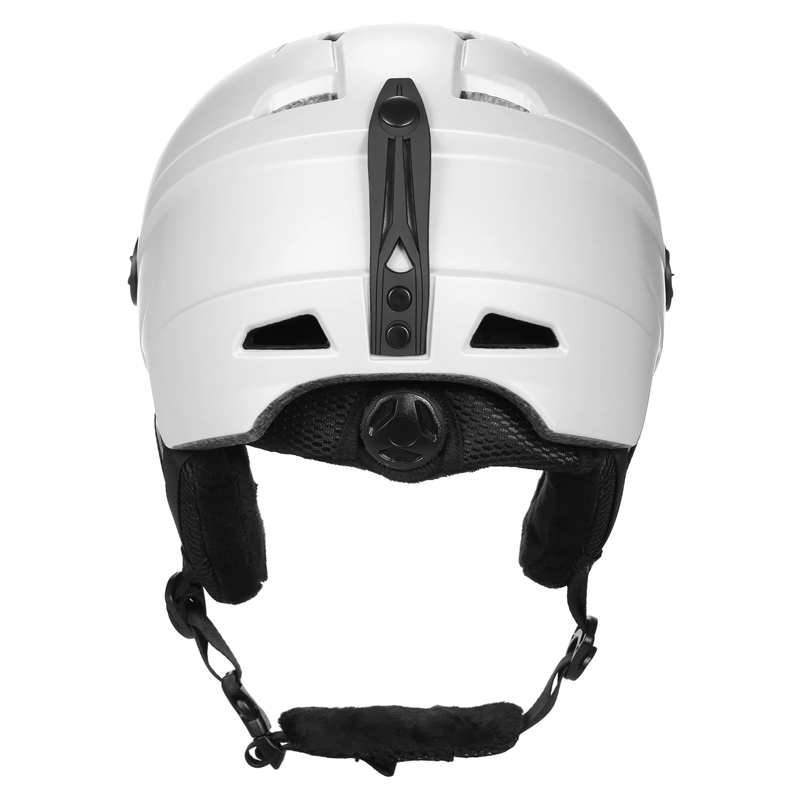 Ski Helmet with Removable Goggles Inner Lining and Ear Pads Lightweight Snowboard Helmet for Snowboarding and Biking