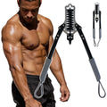 Hydraulic Power Twister Arm Trainer Adjustable 22 to 440lb Chest and Arm Workout Equipment with Smart Rep Counter Portable