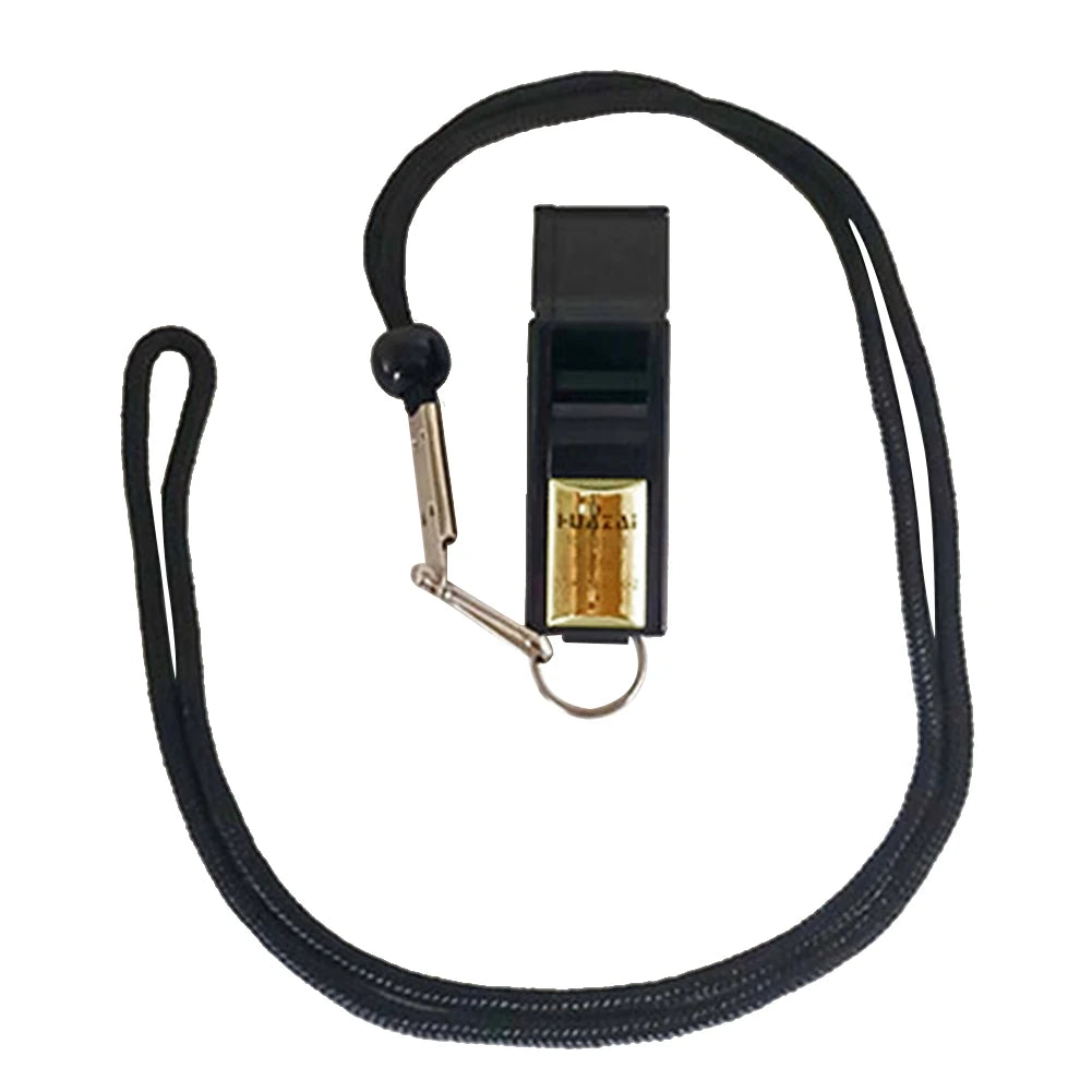 High‑Performance Sports Whistle — Professional Plastic Referee Whistle for Football, Basketball & Outdoor Training