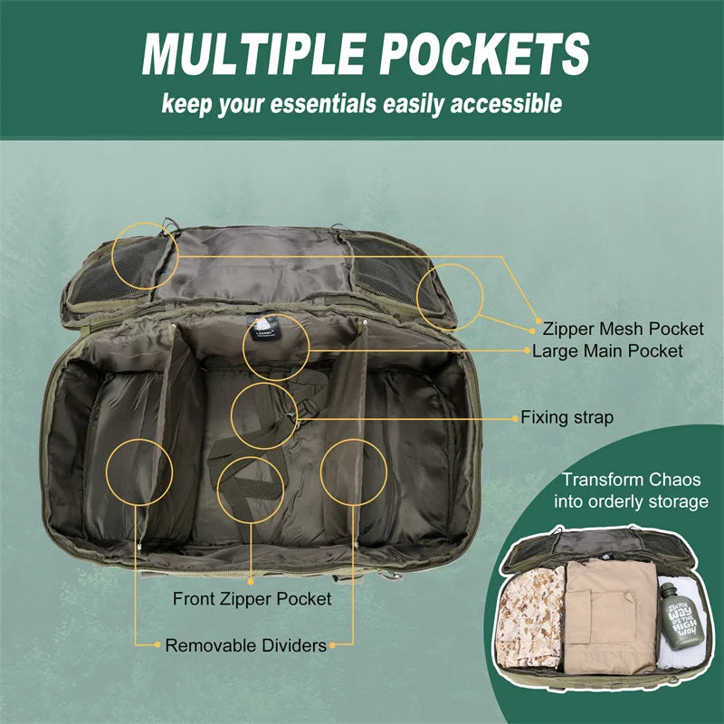 Tactical Mountaineering Bag