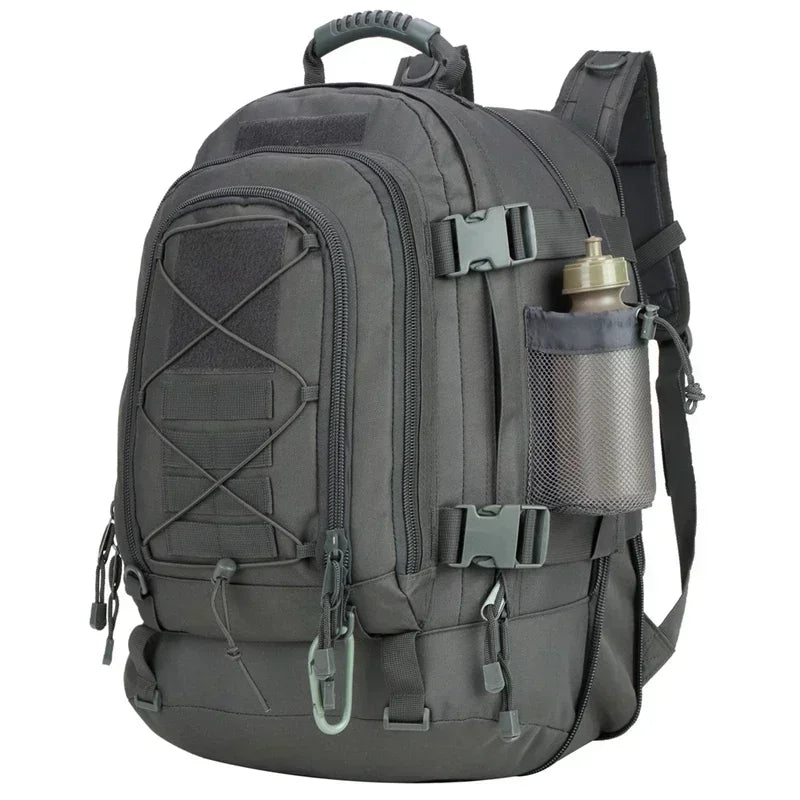 Extra Large 60L Tactical Backpack for Men Women Outdoor Water Resistant Hiking Travel Laptop Backpack