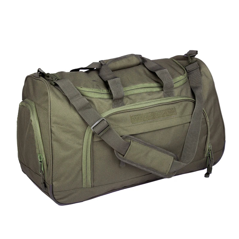 50L Waterproof Gym Bag Men Sports Travel Bag Military Tactical Duffle Outdoor Fitness Training Bag