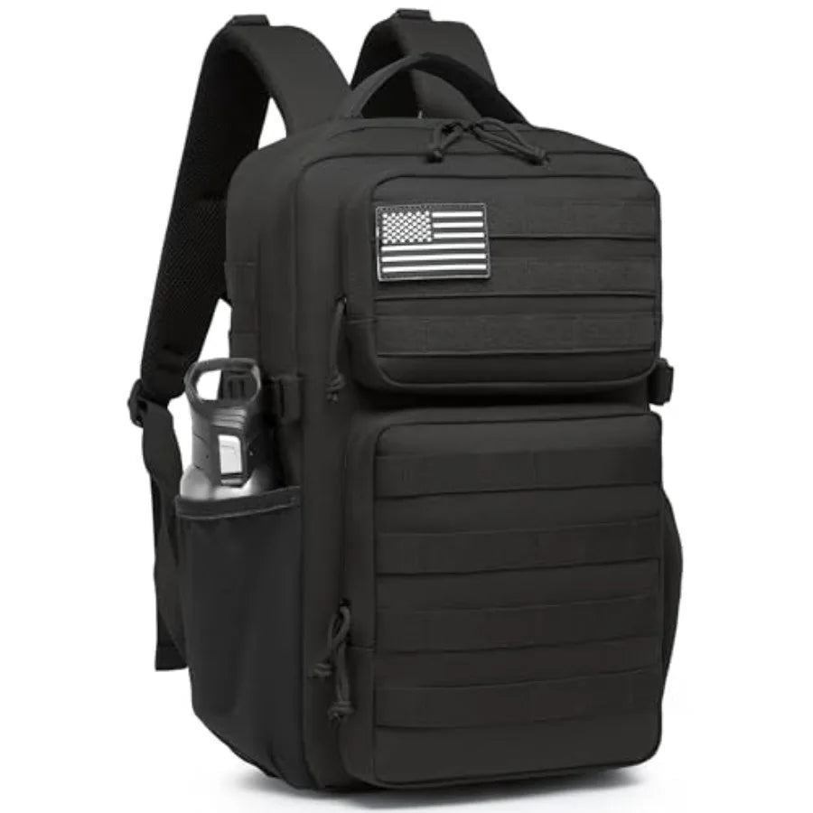 Military Tactical Backpack for Men Waterproof Daypack 3 Day Assault Pack Molle Bag with Water Bottle Holder